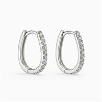 Boucles d'oreilles Idee Preziose dal 1987 Femme in Or blanc Zircone IP.OK18B/138 - IP.OK18B/138